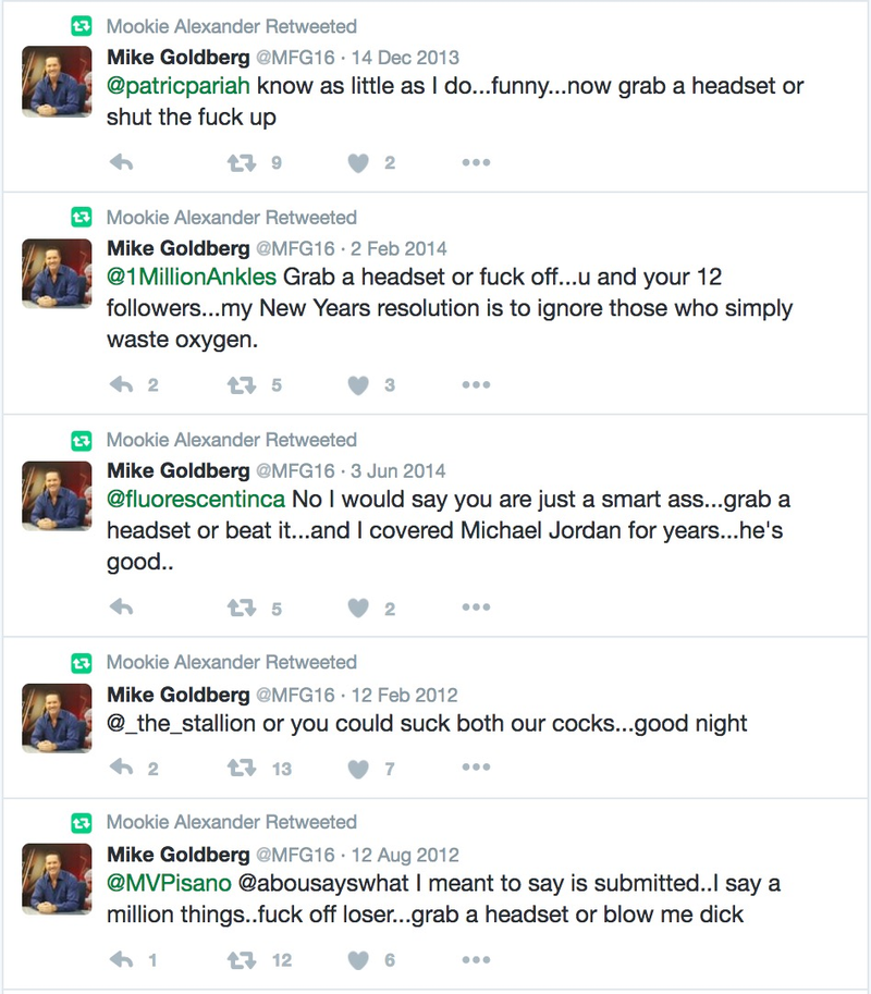 Illustration for article titled IT IS ALL OVER: UFC Announcer Mike Goldberg Mercifully Sent To Nice Farm Upstate